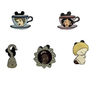Disney HIDDEN MICKEY Parks Trading Pins (Lot of 5)